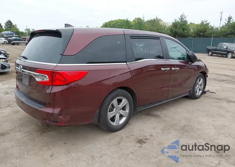 2019 Honda Odyssey Ex из США, поврежденный, VIN 5FNRL6H50KB133203